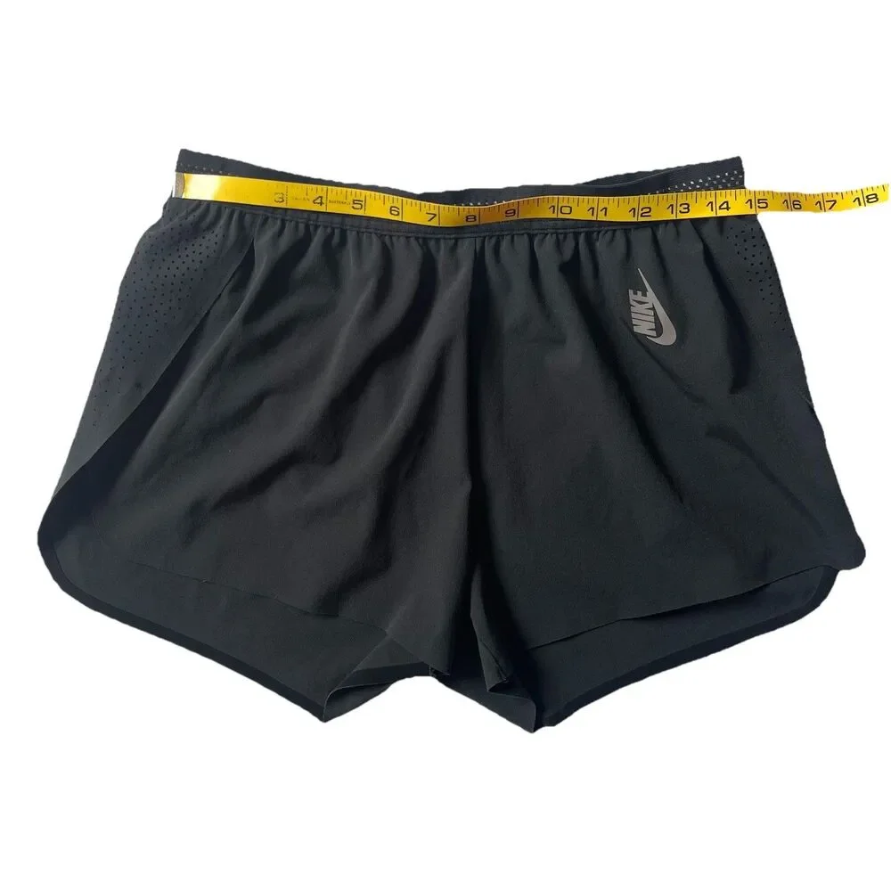 Nike Lab Shorts  Womens M Black Running Athletic Workout Training AA0087 Vents